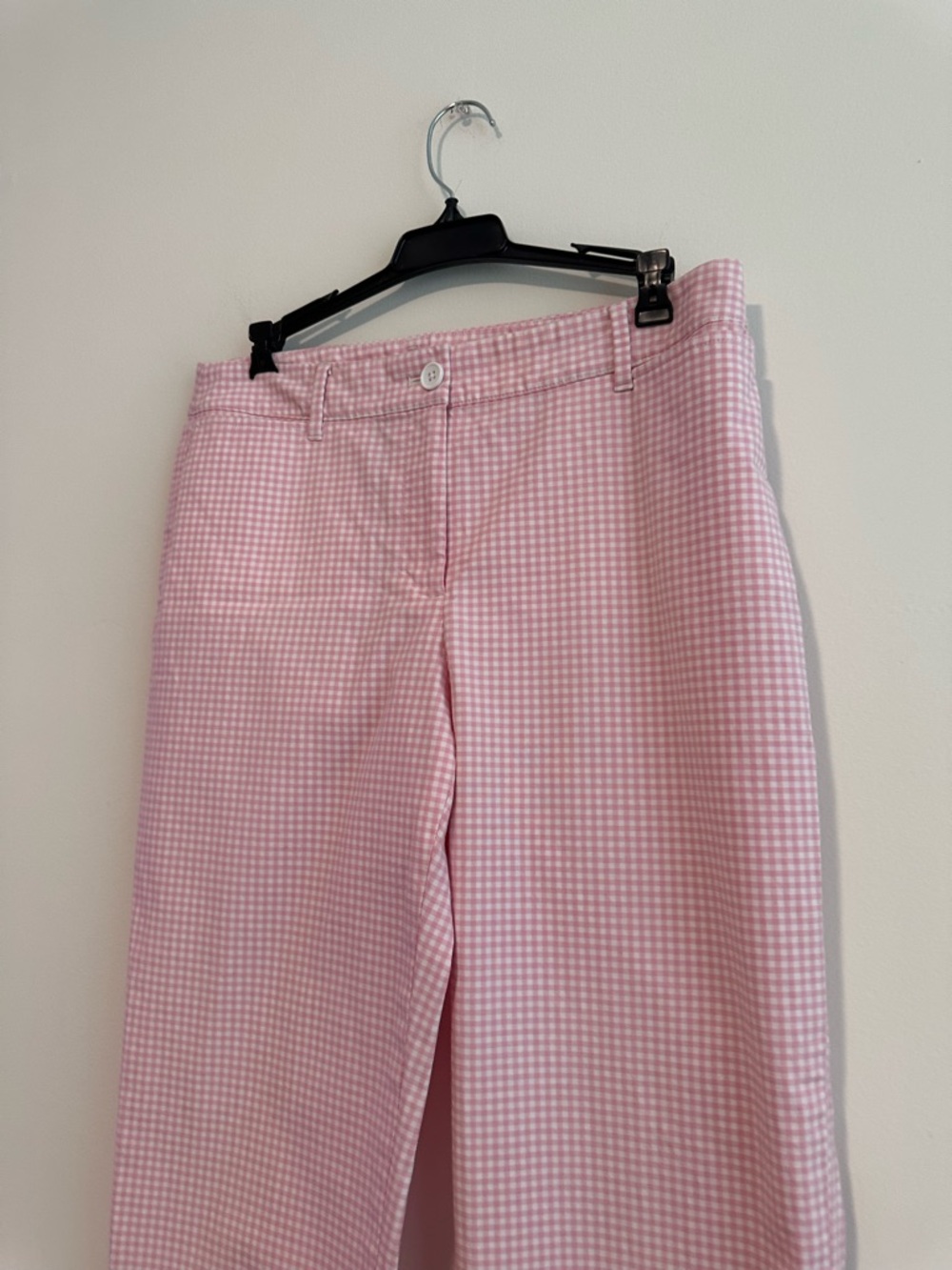 Pink Gingham Crop Pants - Picture 14 of 14